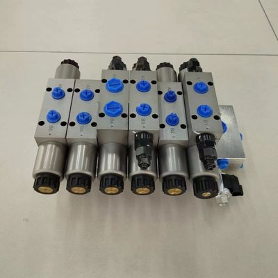 Специализированные клапанные коллекторы OEM / ODM Гидравлические клапанные коллекторы Соленоидные пропорциональные клапанные группы